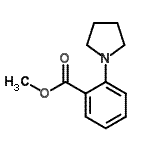 CAS 登录号：124005-05-6， 甲基2-(1-吡咯烷基)苯甲酸酯