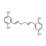 CAS#: 124061-43-4, 2,2'-{1,2-Ethanediylbis[Nitrilo(E)Methylylidene]}Di(1,4-Benzenediol)