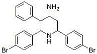 CAS#: 124069-11-0, 2,6-Bis(4-Bromophenyl)-3-Phenylpiperidin-4-Ol