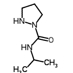 CAS 登录号：124072-92-0， N-异丙基-1-吡唑烷甲酰胺