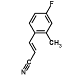 CAS 登录号：124170-03-2， (2E)-3-(4-氟-2-甲基苯基)丙烯腈