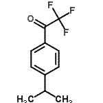 CAS 登录号：124211-72-9， 2,2,2-三氟-1-(4-异丙基苯基)乙酮