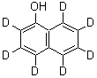 CAS 登录号：124251-84-9， 1-(<sup>2</sup>H<sub>7</sub>)萘酚