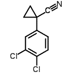 CAS#: 124276-57-9, 1-(3,4-Dichlorophenyl)Cyclopropanecarbonitrile