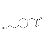 CAS#: 124335-65-5, [4-(2-Hydroxyethyl)-1-Piperazinyl]Acetic Acid