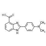 CAS 登录号：124340-96-1， 2-[4-(二甲基氨基)苯基]-1H-苯并咪唑-4-羧酸
