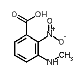 CAS#: 124341-37-3, 3-(Methylamino)-2-Nitrobenzoic Acid