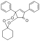 CAS#: 124378-34-3, 6,7a-Diphenylspiro[4a,7a-dihydro-4aH-cyclopenta[2,1-e]1,2,4-trioxane-3,1'-cyclohexane]-5-one