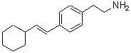CAS#: 124499-30-5, 2-[4-(2-Cyclohexylvinyl)Phenyl]Ethanamine