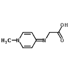 CAS#: 124571-54-6, N-(1-Methyl-4(1H)-Pyridinylidene)Glycine