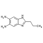 CAS#: 124635-44-5, 2-Propyl-1H-Benzimidazole-5,6-Diamine