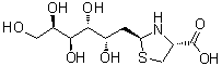 CAS#: 124650-46-0, 1-[(2S,4R)-4-Carboxy-1,3-Thiazolidin-2-Yl]-1-Deoxy-D-Galactitol