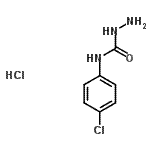 CAS 登录号：124700-01-2， N-(4-氯苯基)肼甲酰胺盐酸盐(1:1)