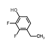 CAS#: 124728-38-7, 4-Ethyl-2,3-Difluorophenol