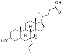 CAS#: 124729-58-4, 7-Propyl-chenodeoxycholic acid