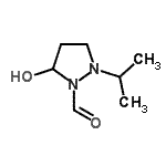 CAS 登录号：124838-25-1， 5-羟基-2-异丙基-1-吡唑烷甲醛
