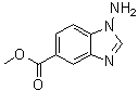 CAS 登录号：124839-24-3， 1-氨基-1H-苯并咪唑-5-羧酸甲酯