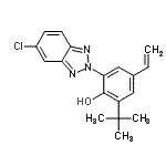 CAS 登录号：124883-10-9， 2-(5-氯-2H-苯并三唑-2-基)-6-(2-甲基-2-丙基)-4-乙烯基苯酚