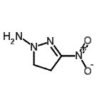 CAS#: 124960-27-6, 3-Nitro-4,5-Dihydro-1H-Pyrazol-1-Amine