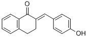 CAS 登录号：124996-02-7， 2-[(4-羟基苯基)亚甲基]-3,4-二氢萘-1-酮
