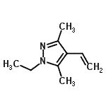 CAS#: 125019-37-6, 1-Ethyl-3,5-Dimethyl-4-Vinyl-1H-Pyrazole
