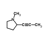 CAS#: 125038-97-3, 1-Methyl-2-(1-Propyn-1-Yl)Pyrrolidine