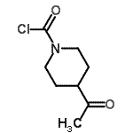 CAS 登录号：125094-85-1， 4-乙酰基哌啶-1-甲酰氯