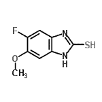 CAS#: 125163-17-9, 5-Fluoro-6-Methoxy-1H-Benzimidazole-2-Thiol