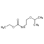 CAS 登录号：125183-20-2， 乙基(2-异丙氧乙基)氨基甲酸酯
