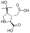 CAS 登录号：125292-93-5， (2S,3S,4S)-3-(羧甲基)-4-(2-羟基丙-2-基)吡咯烷-2-羧酸