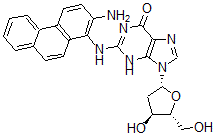 CAS 登录号:125310-67-0, 1-(脱氧鸟苷-N(2)-基)-2-氨基菲