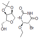 CAS#: 125310-70-5, 5-Bromo-6-Ethoxy-5,6-Dihydro-2',3'-Isopropylidine-beta-Ribofuranosyluracil