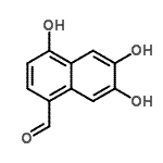 CAS#: 125366-72-5, 4,6,7-Trihydroxy-1-Naphthaldehyde