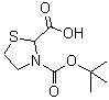 CAS#: 125471-00-3, 3-{[(2-Methyl-2-Propanyl)Oxy]Carbonyl}-1,3-Thiazolidine-2-Carboxylic Acid