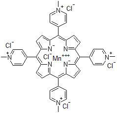 CAS#: 125565-45-9, Manganese(III)-5,10,15,20-tetra(4-pyridyl)-21H,23H-porphine chloride tetrakis(methochloride)
