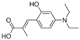 CAS 登录号:125769-41-7, 3-(4-二乙基氨基-2-羟基苯基)-2-甲基丙-2-烯酸