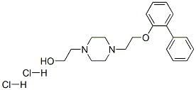 CAS 登录号：125849-26-5， 4-(2-((1,1'-联苯)-2-基氧基)乙基)-1-哌嗪乙醇二盐酸盐