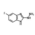CAS#: 125908-10-3, 5-Fluoro-2-Hydrazino-1H-Benzimidazole