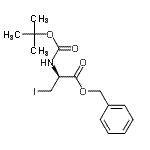 CAS 登录号：125942-79-2， 苄基3-碘-N-{[(2-甲基-2-丙基)氧基]羰基}-D-丙氨酸酯