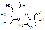 CAS 登录号：126-05-6， (2S,3R,4R,5R)-4-[(2S,3S,4S,5R,6S)-4,5-二羟基-6-(羟基甲基)-3-甲基氨基四氢吡喃-2-基]氧基-3,5-二羟基-2-甲基四氢呋喃-3-甲醛