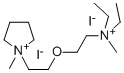 CAS#: 126-79-4, Diethyl-Methyl-[2-[2-(1-Methylpyrrolidin-1-Ium-1-Yl)Ethoxy]Ethyl]Azanium Diiodide