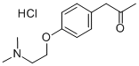 CAS 登录号：126002-37-7， 1-[4-(2-二甲基氨基乙氧基)苯基]丙-2-酮盐酸盐