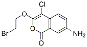 CAS#: 126062-22-4, 7-Amino-3-(2-Bromoethoxy)-4-Chloroisochromen-1-One