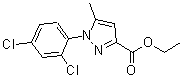 CAS 登录号：126067-40-1， 1-(2,4-二氯苯基)-5-甲基-1H-吡唑-3-羧酸乙酯