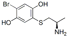 CAS 登录号：126128-51-6， 2-溴-5-半胱氨酸-S-基氢醌