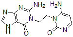 CAS 登录号：126175-83-5， 2-氨基-1-[2-(3,6-二氢-6-亚氨基-2-氧代-1(2H)-嘧啶基)乙基]-1,9-二氢-6H-嘌呤-6-酮