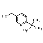 CAS#: 126230-74-8, [2-(2-Methyl-2-Propanyl)-5-Pyrimidinyl]Methanol