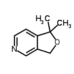 CAS#: 126230-94-2, 1,1-Dimethyl-1,3-Dihydrofuro[3,4-c]Pyridine