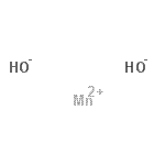 CAS#: 12626-88-9, Manganese(2+) Dihydroxide
