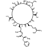 CAS 登录号：126268-88-0， 3,7-二去甲基微囊藻毒素Lr